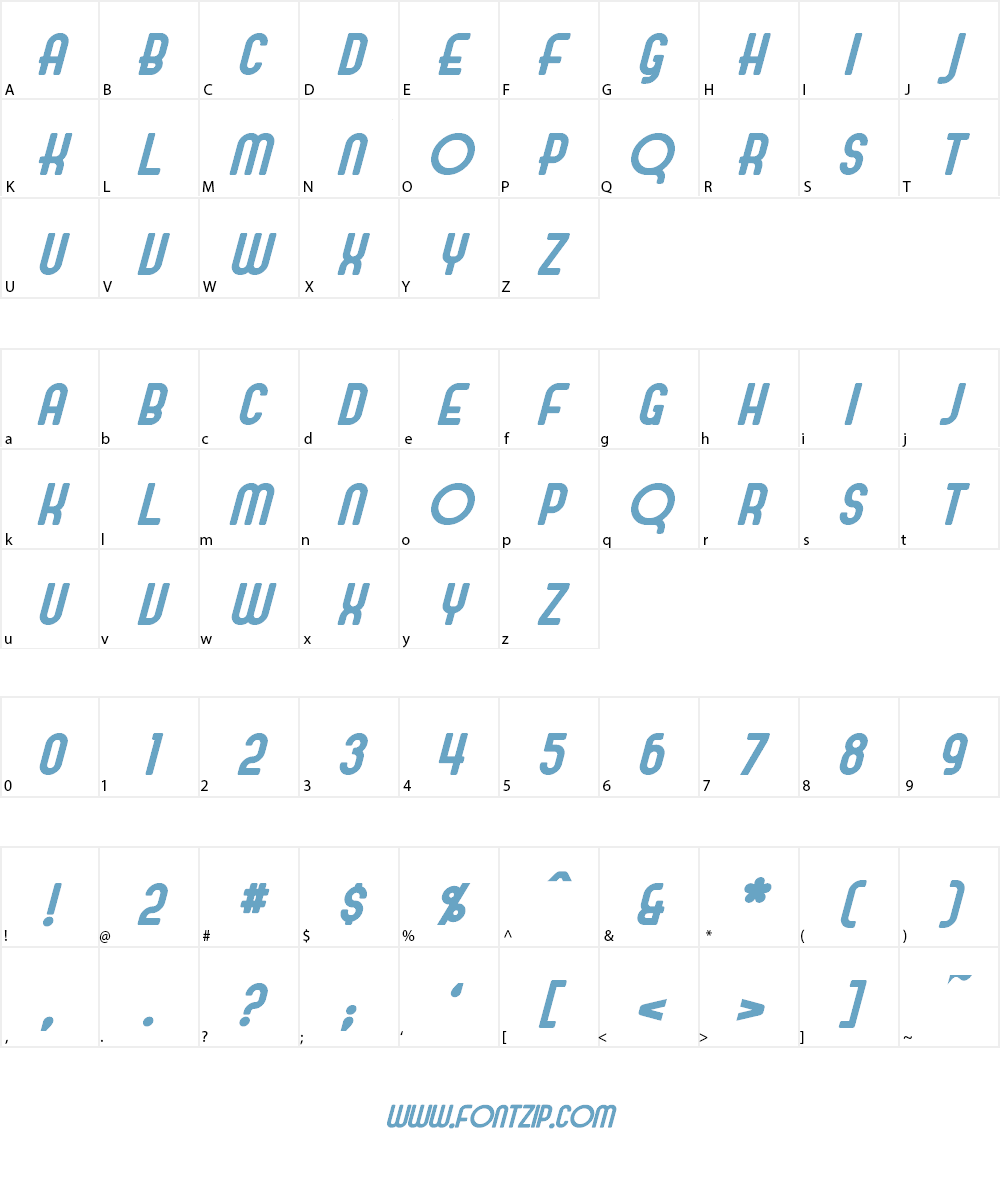 Evelyn Font Character